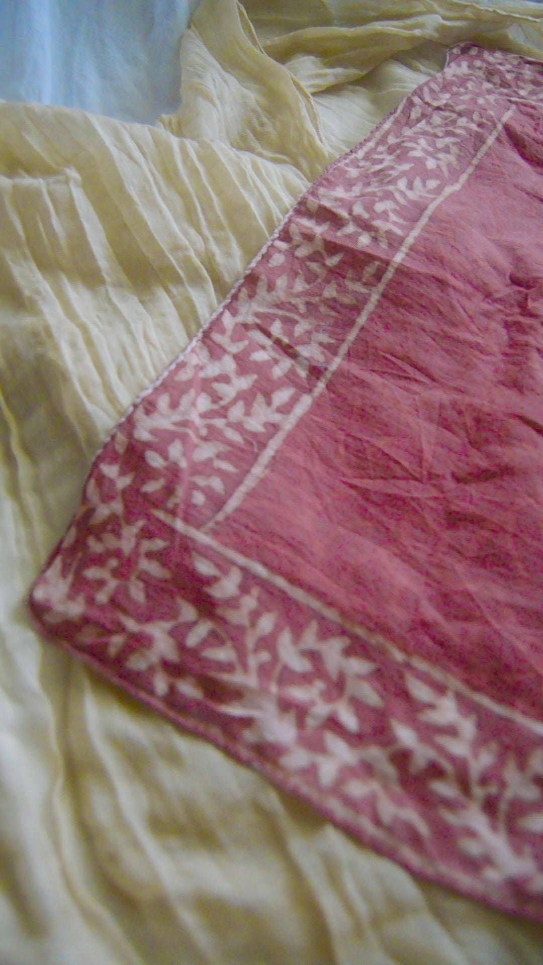 The Chianti Block Printed Cotton Bandana My Store