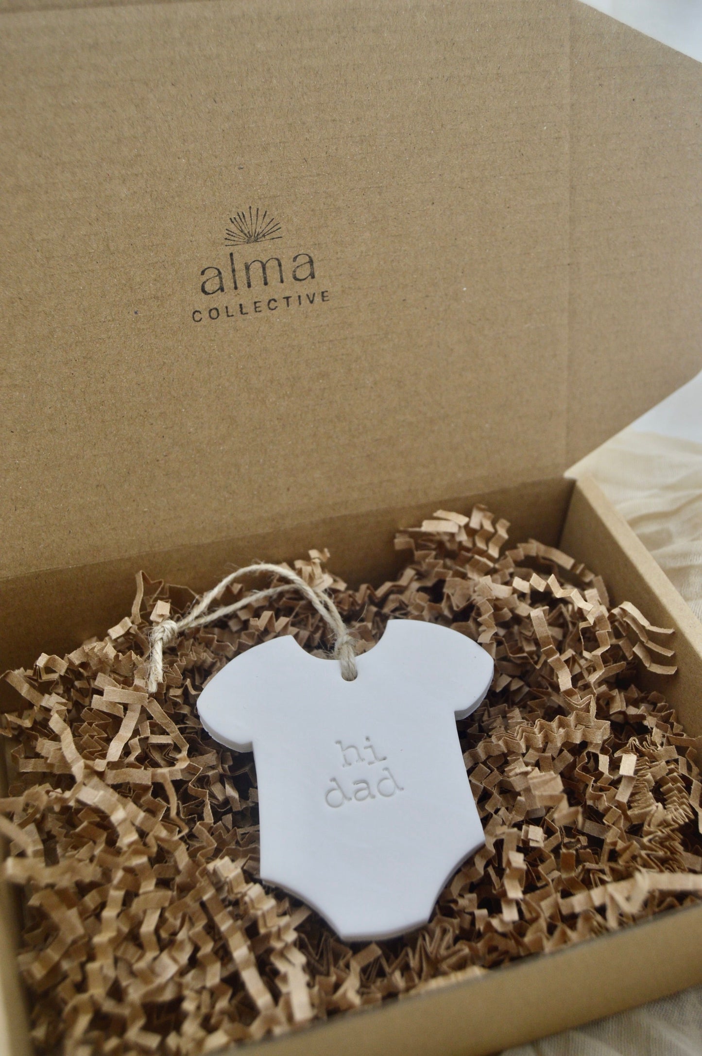 Personalized Pregnancy Announcement Keepsake | Dad-To-Be Gift Alma Collective