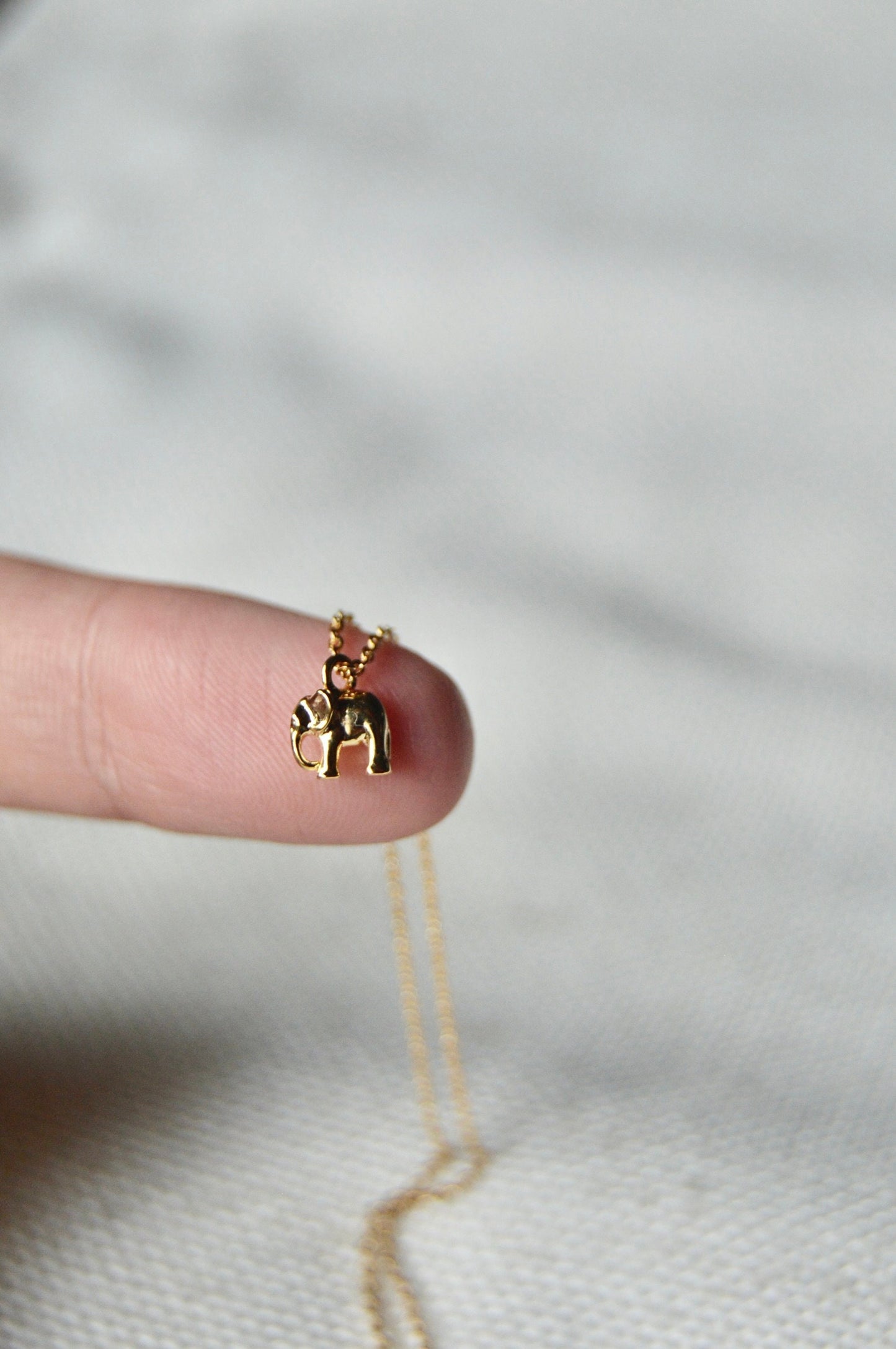 Elephant Necklace Size