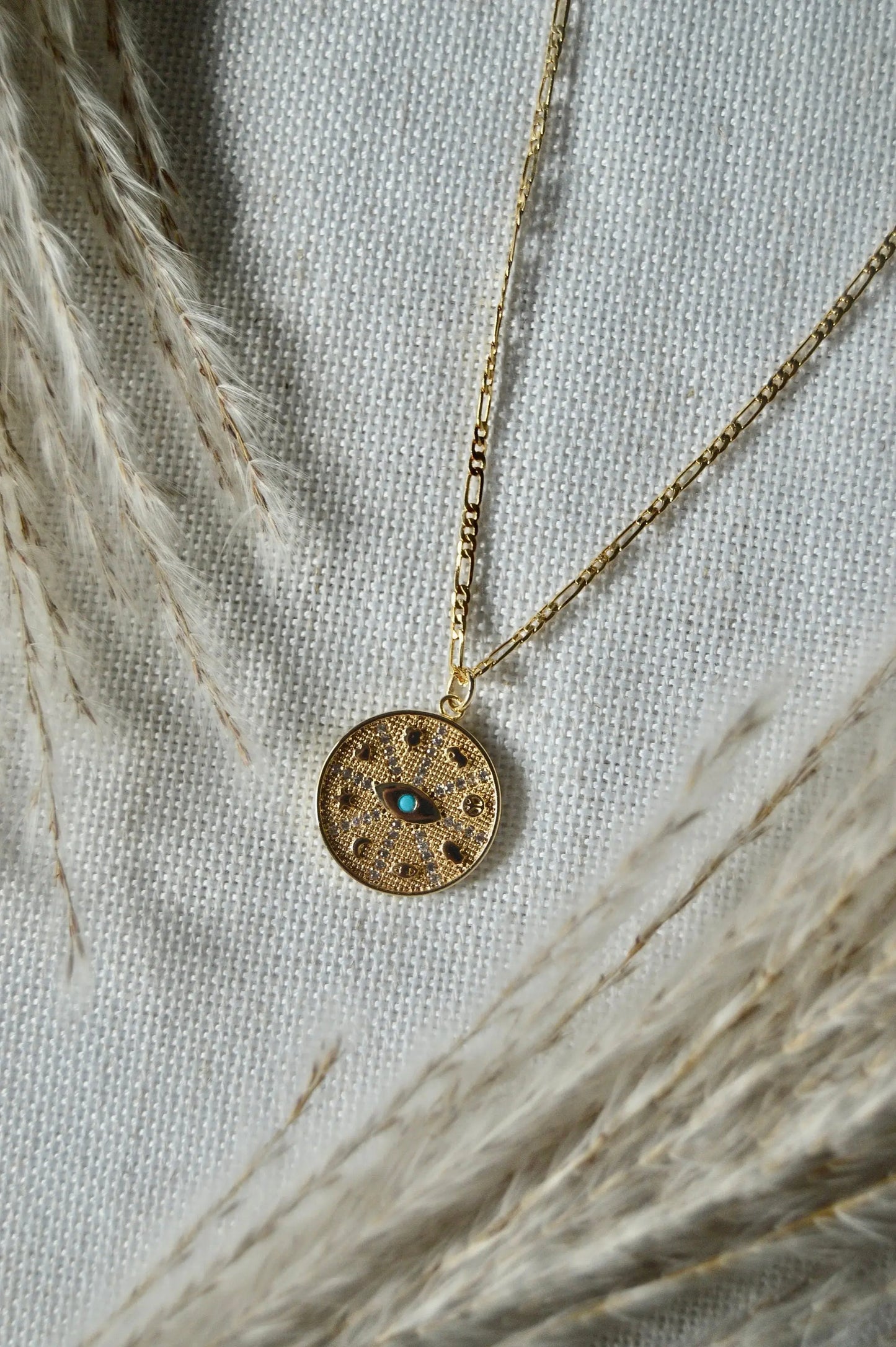 Gold Lucky Necklace Pendant