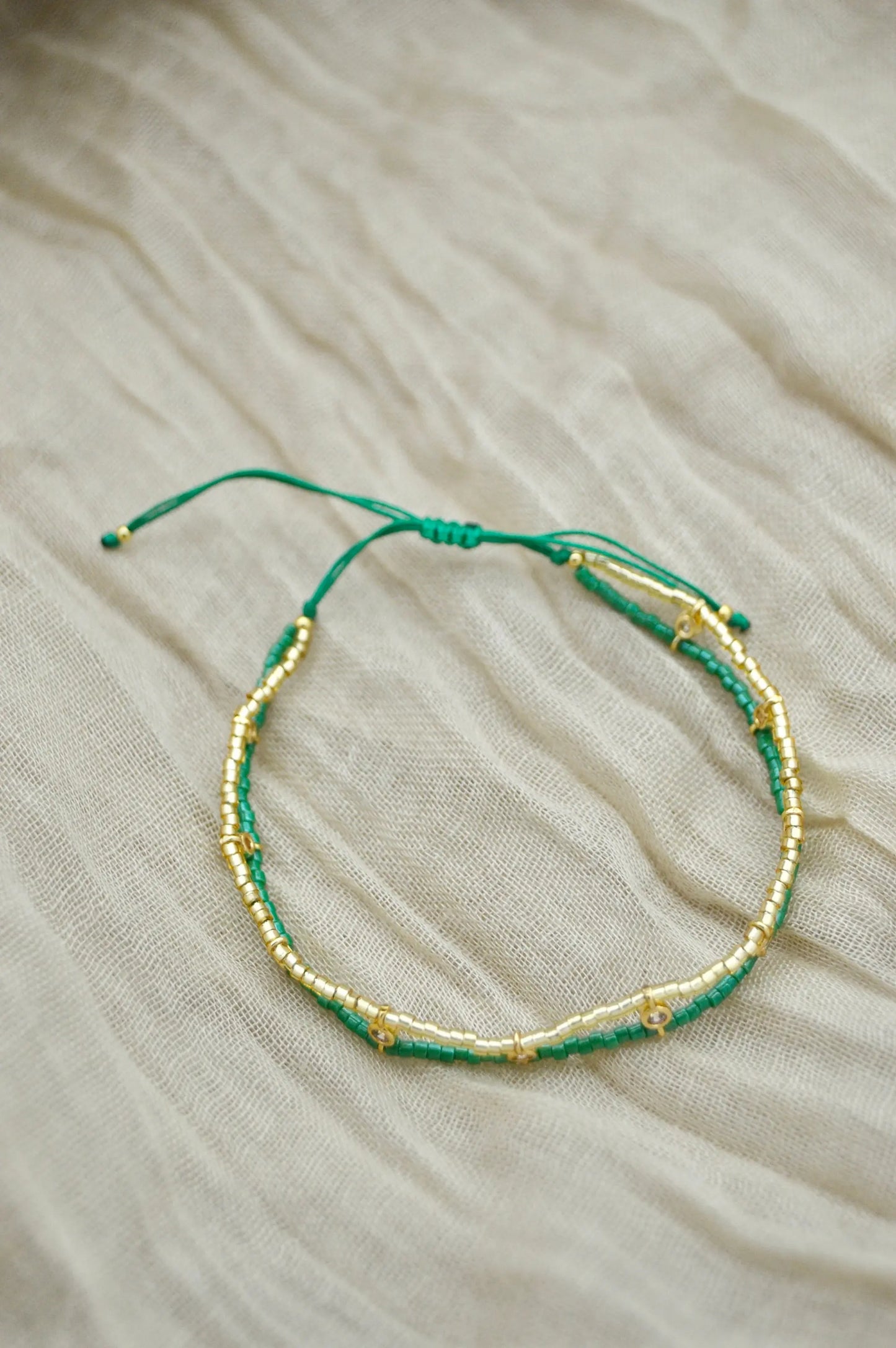Tulum Bracelet Green Top