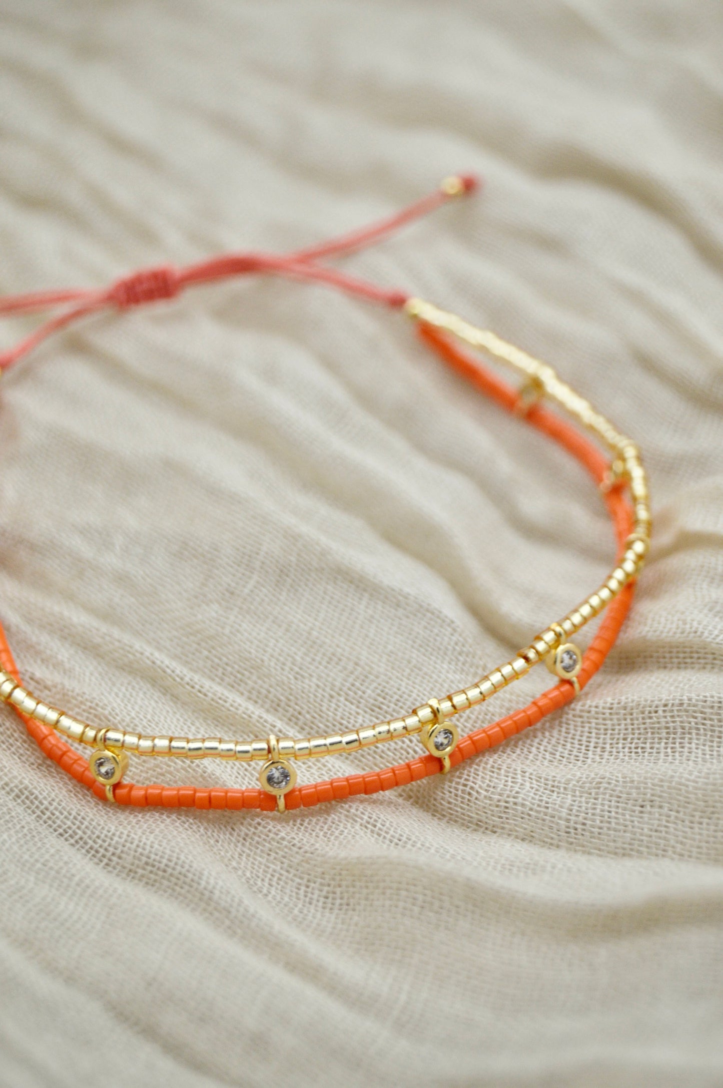 Tulum Bracelet Orange Top