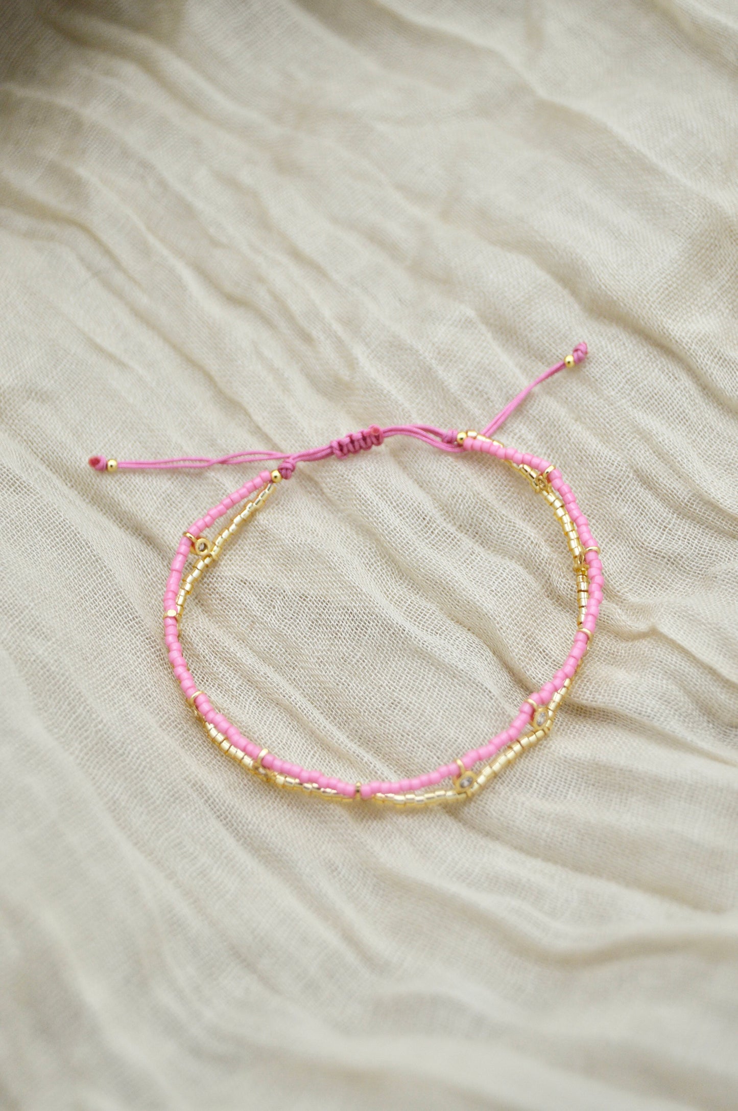 Tulum Bracelet Pink Top