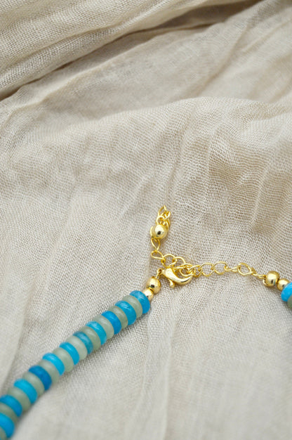 The Brisa Beaded Pearl Necklace Alma Collective