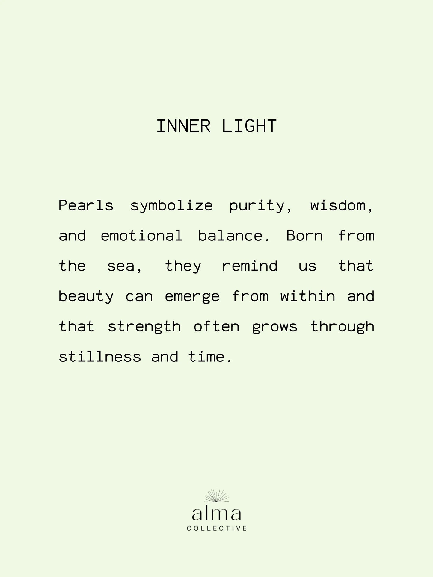 The Amara Pearl Heart Necklace - Alma Collective
