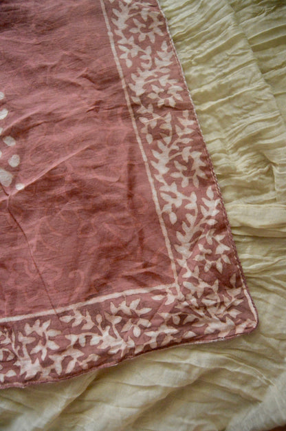 The Chianti Block Printed Cotton Bandana My Store