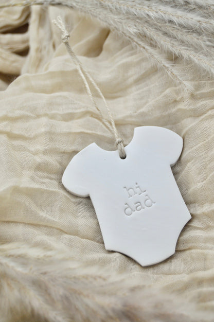 Personalized Pregnancy Announcement Keepsake | Dad-To-Be Gift Alma Collective