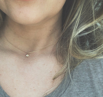 Elephant Necklace Model