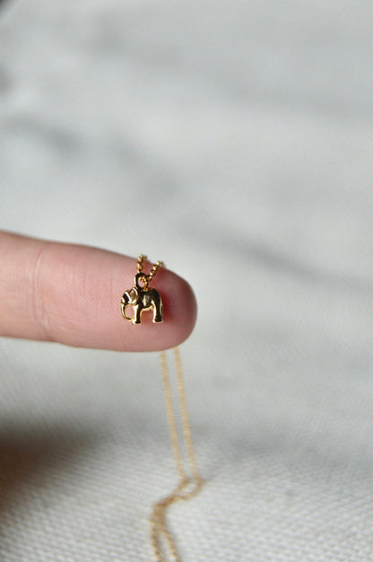 Elephant Necklace Size