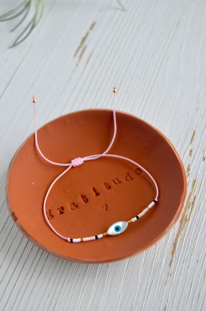 Evil Eye Bracelet Flat