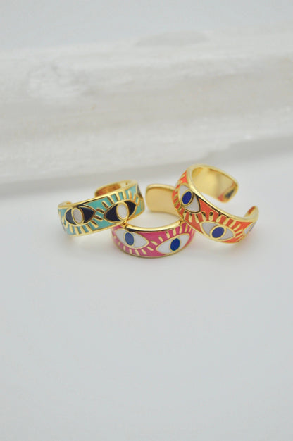 Evil Eye Ring Colors