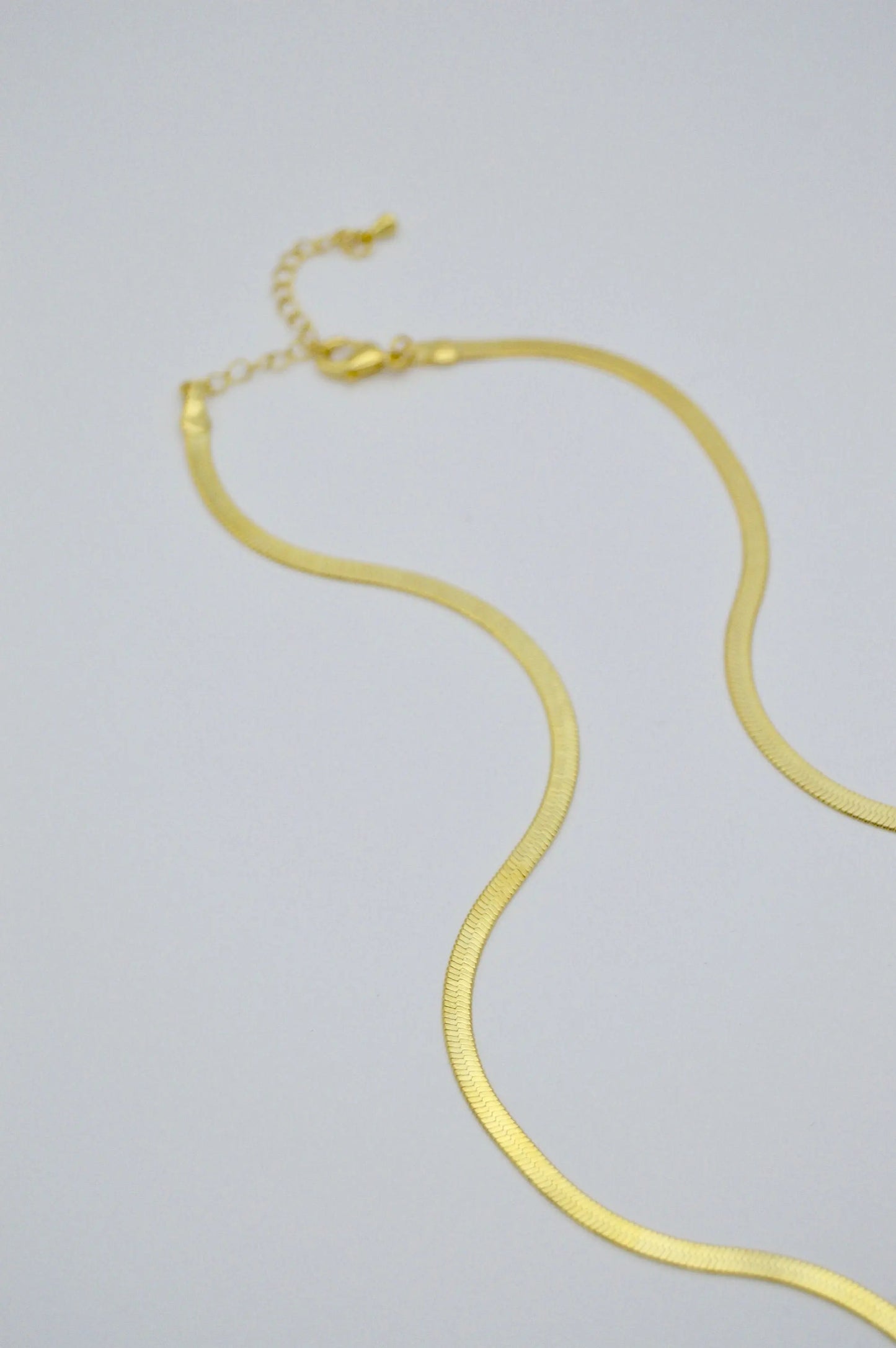 Herringbone Necklace Closure