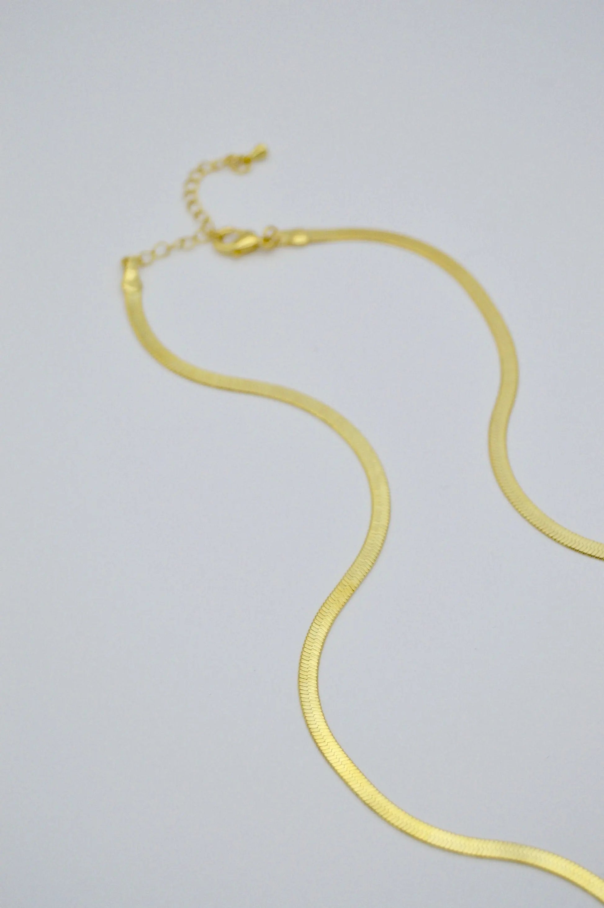 Herringbone Necklace Closure