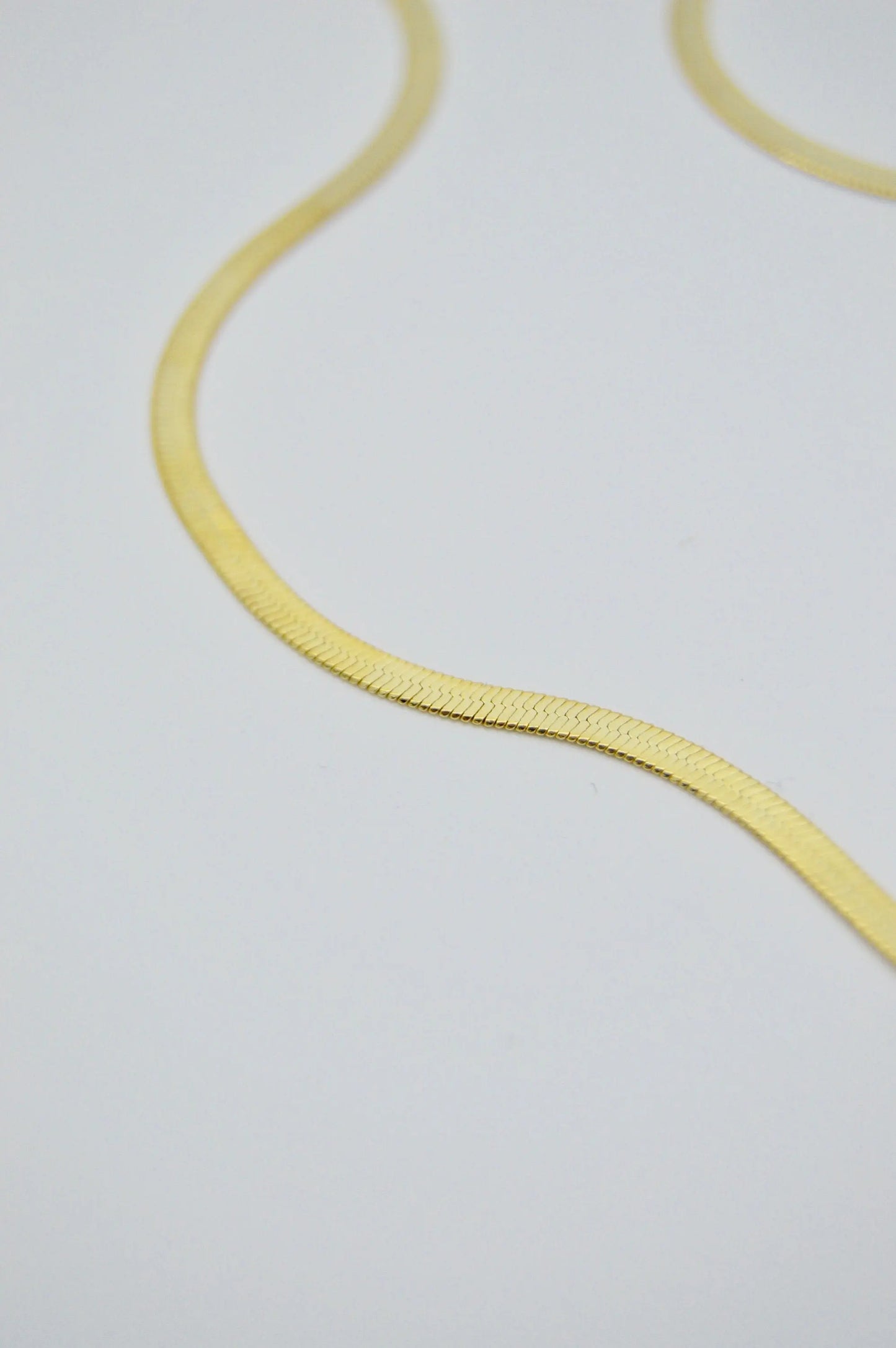 Herringbone Necklace Details