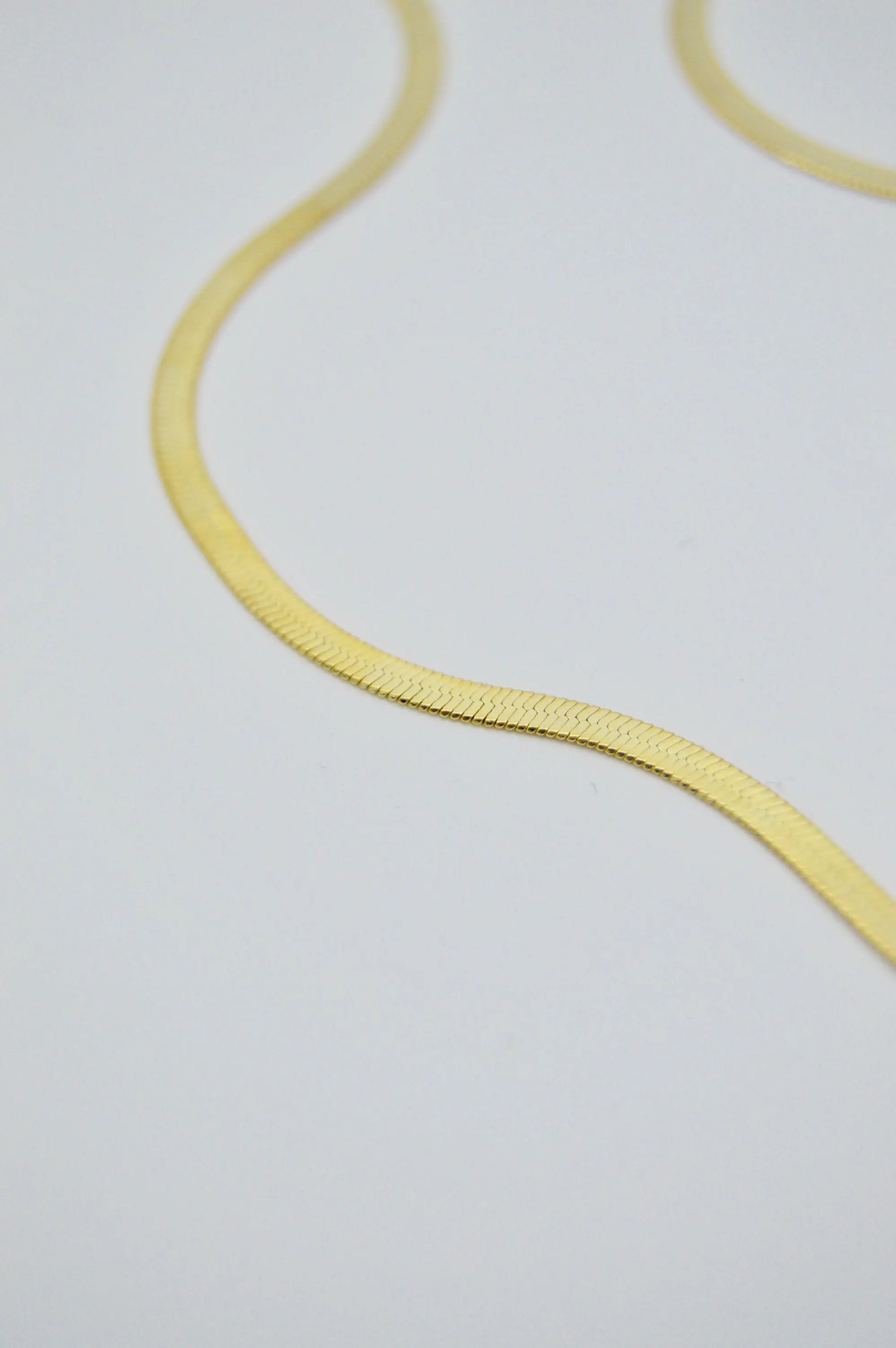 Herringbone Necklace Details