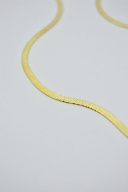 Herringbone Necklace Details
