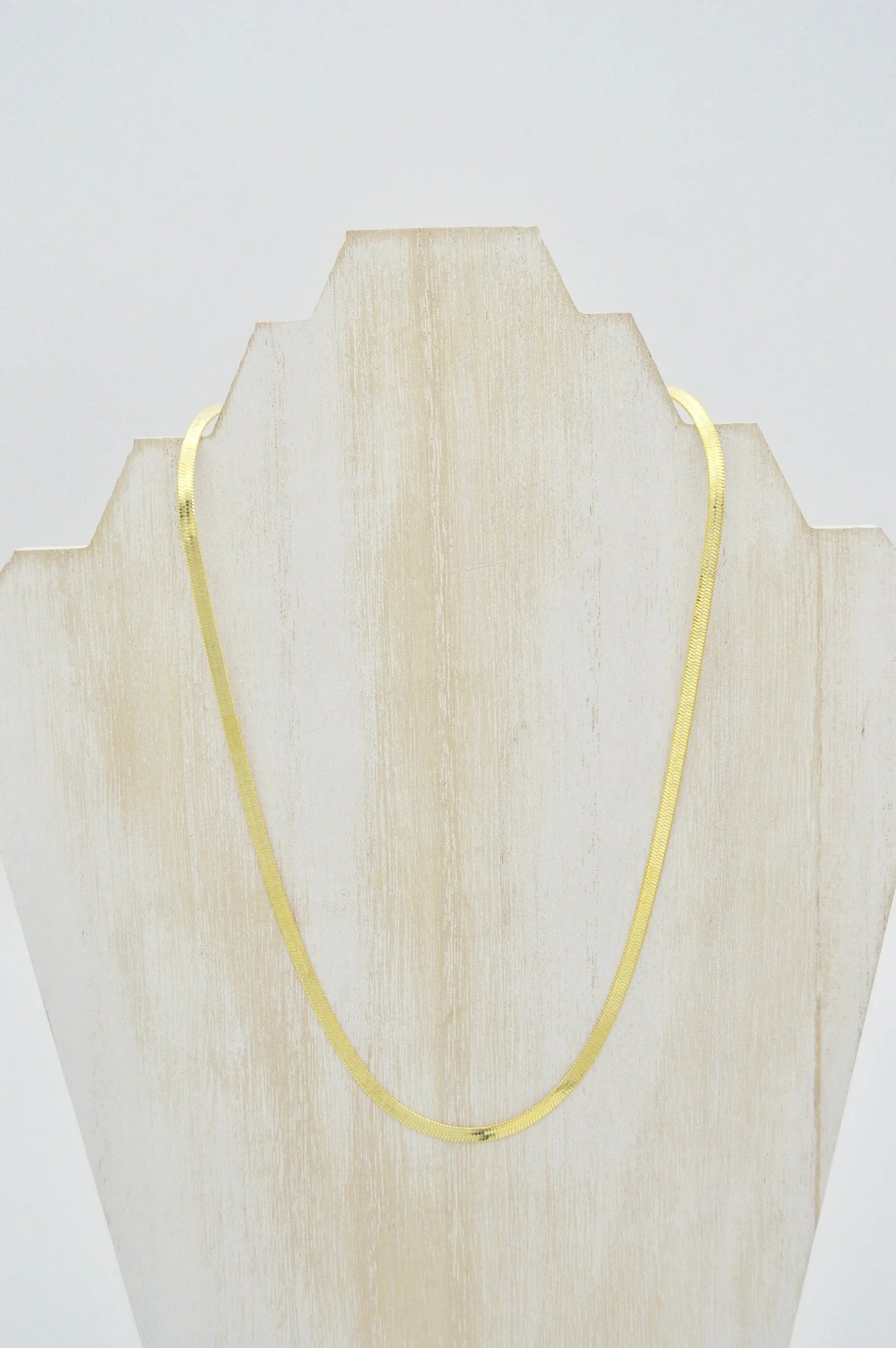 Herringbone Necklace Size