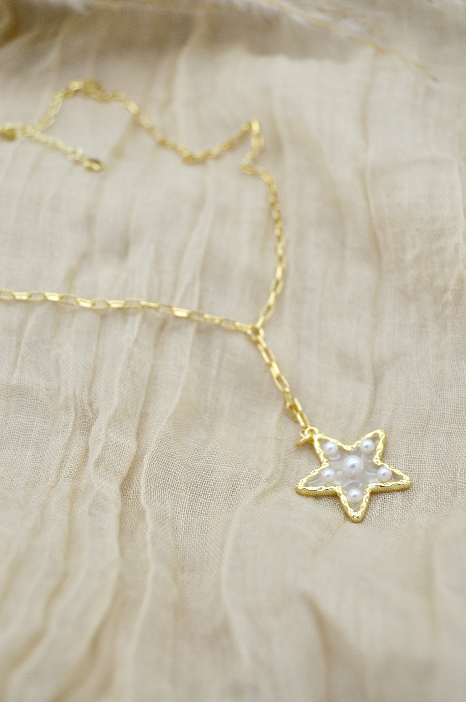 The Eleni Necklace Side