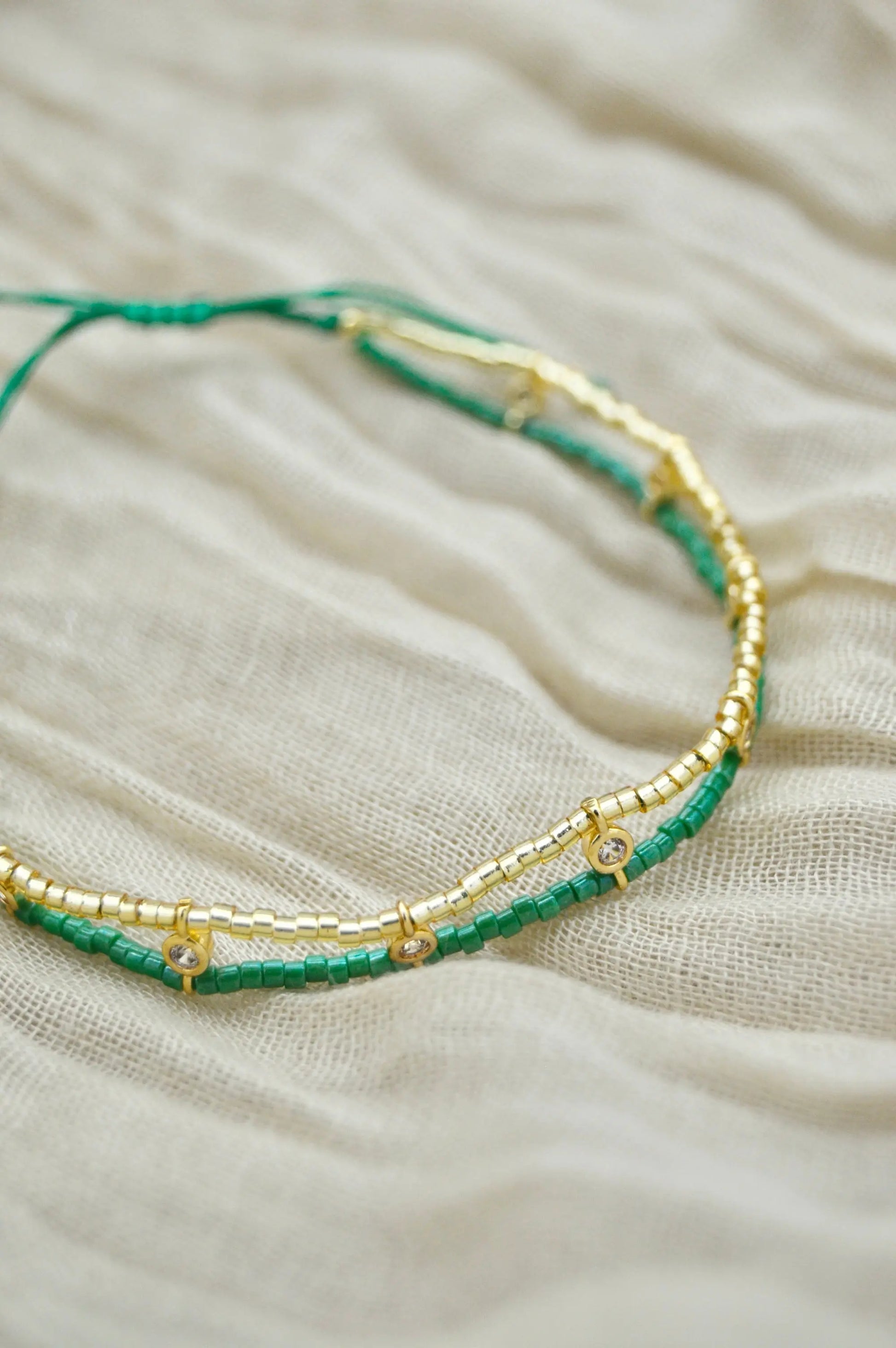 Tulum Bracelet Green Side