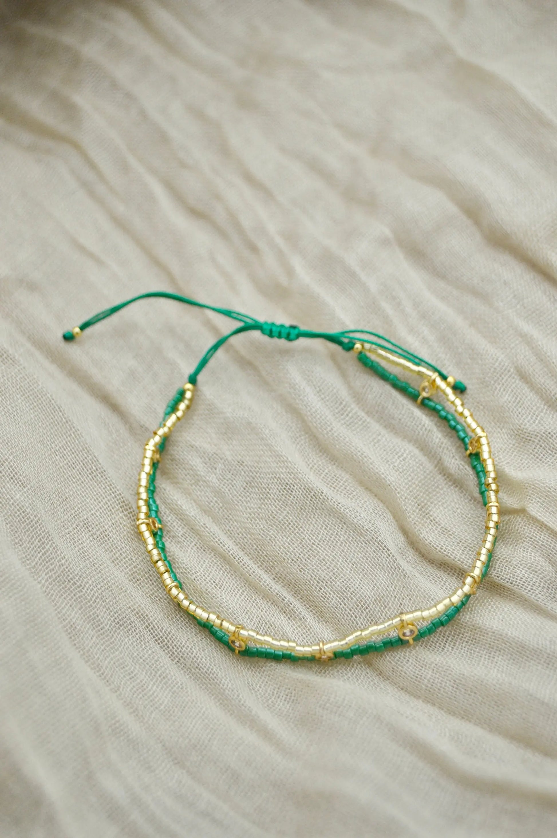 Tulum Bracelet Green Top