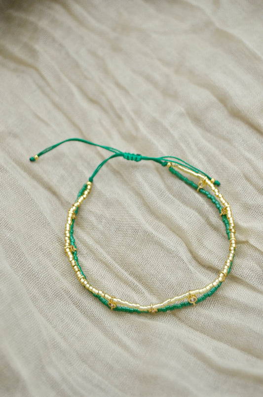 Tulum Bracelet Green Top
