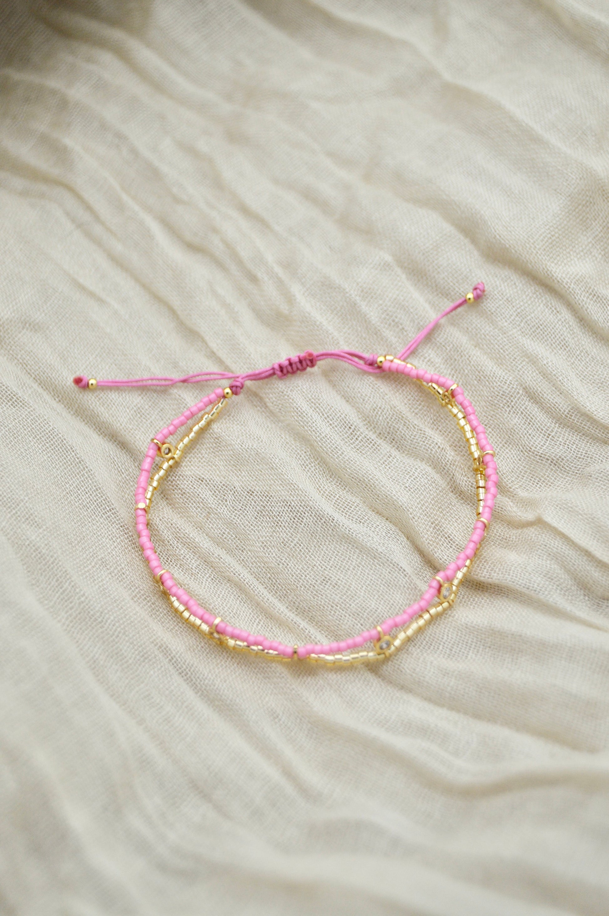 Tulum Bracelet Pink Top