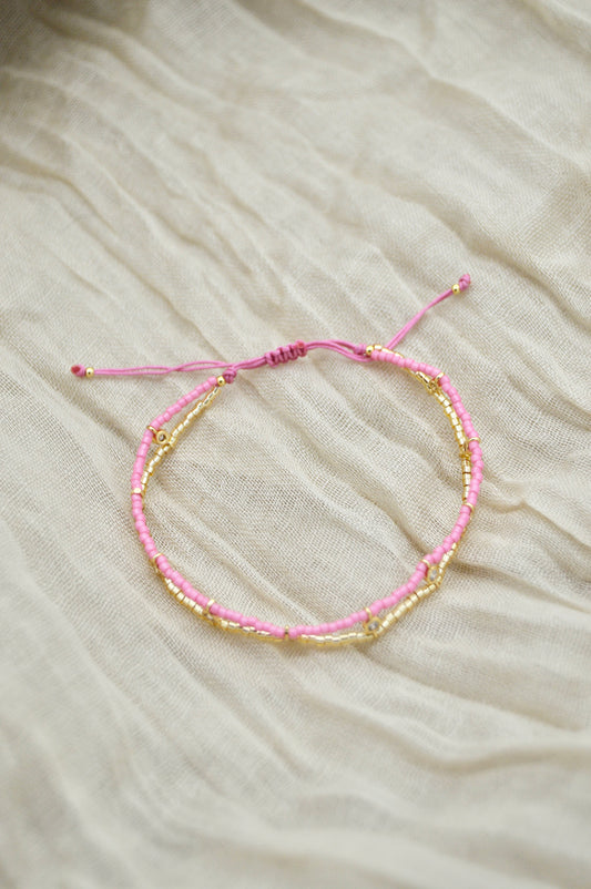 Tulum Bracelet Pink Top