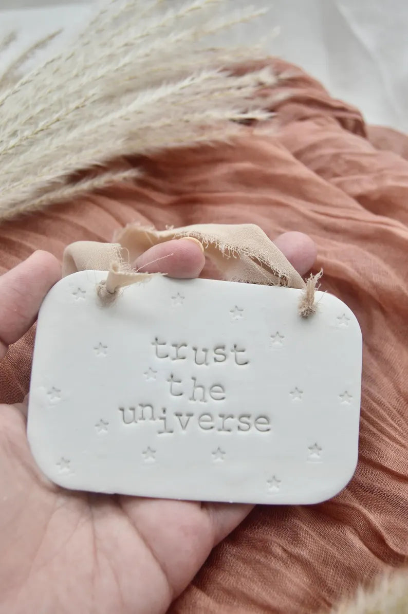 Trust the Universe Hanging Keepsake Alma Collective