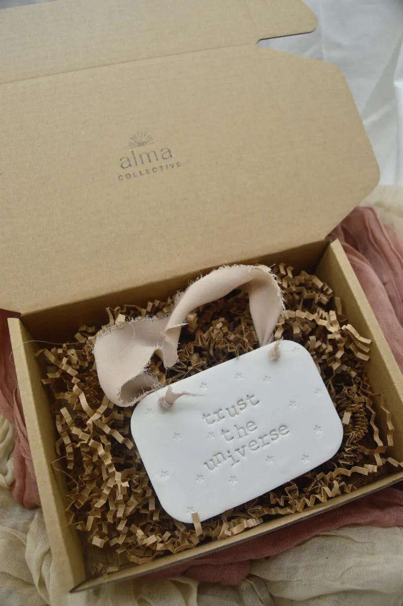 Trust the Universe Hanging Keepsake Alma Collective