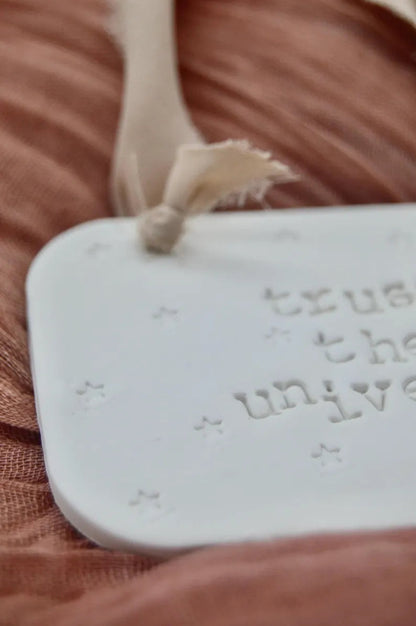 Trust the Universe Hanging Keepsake Alma Collective